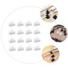Veemoon 120pcs Self-Adhesive Cable Management Clips Adjustable Cord Organizer Durable Wire Holders for Desk Home Office and Car Lightweight and Convenient for Tidy Cords view 3