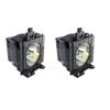 2 Pack Genuine Original Replacement Projector Lamp/Bulb with Housing for Panasonic PT-D5100 PT-D5700 PT-D5700L PT-DF5700 PT-DW5100 PT-DW5100L PT-DW5100U PT-DW5700E Projector--(OEM Bulb Inside) view 1