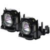 2 Pack Genuine Original Replacement Projector Lamp/Bulb with Housing for Panasonic PT-DX800 PT-DX800E PT-DX800EL PT-DX800S PT-DX800S PT-DX800U PT-DX800UK PT-DX800ULS Projector--(OEM Bulb Inside) view 1