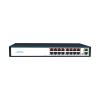 POE Switch Vlan 48V POE 16-Port 1000Mbps+2 uplink Rj45 Ethernet Switch Gigabit view 1