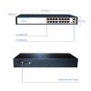 POE Switch Vlan 48V POE 16-Port 1000Mbps+2 uplink Rj45 Ethernet Switch Gigabit view 2