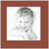 9x9 Terra-Cotta/Cognac Custom Mat for Picture Frame with 5x5 Opening Size (Mat Only, Frame NOT Included) - 5 Pack view 2