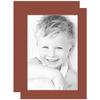 12x18 Terra-Cotta/Cognac Custom Mat for Picture Frame with 8x14 Opening Size (Mat Only, Frame NOT Included) - 2 Pack view 1