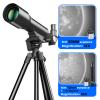 YUANZIMOO Telescope for Kids 50mm Aperture 360mm AZ Astronomical Portable Telescope for Adults Beginners with Upgraded Tripod White view 2