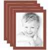 16x20 Terra-Cotta/Cognac Custom Mat for Picture Frame with 12x16 Opening Size (Mat Only, Frame NOT Included) - 4 Pack view 1