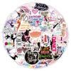 100 Packs Dance Stickers Water Bottles Laptop Phone Computer Guitar Skateboard Hydroflasks Dance Vinyl Sticker Waterproof Aesthetic Trendy Decals for Kids Teens Girls Adults view 1