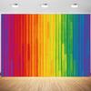 10x6.5ft Rainbow Backdrop Paint Art Colorful Wall Photography Background Kids Birthday Girls Baby Shower Party Cake Table Banner Decoration Supplies Photo Booth Props view 1