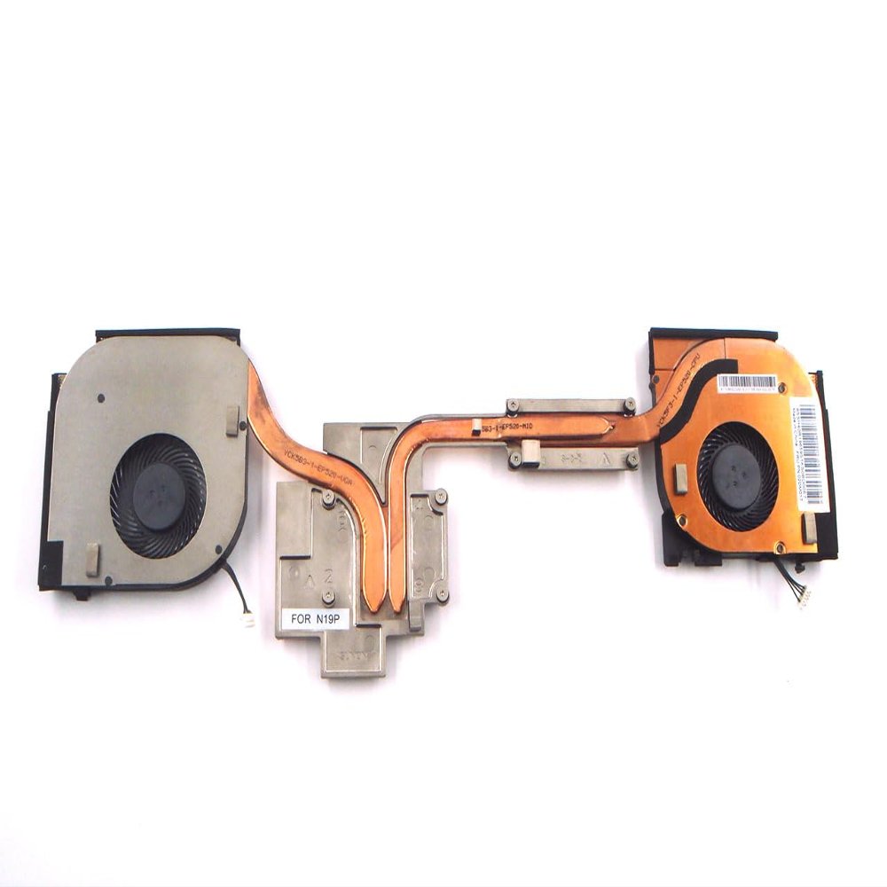 Bayjebu Parts for Lenovo ThinkPad P53 Heatsink Fan CPU Cooling for N19P Dis Graphics 15.6 inch 02DM017 02DM016