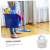 3pcs Rubber Mop Bucket Drain Basket Stopper Replacement Plug view 3