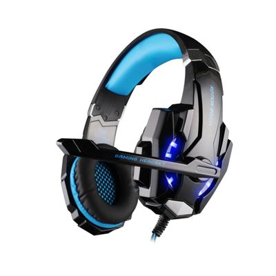 jojofuny Fashion Gaming Headset with Soft Earmuffs and Microphone Wired Gaming Headphones for Comfortable Over-Ear Design Black with Cord