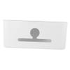 Veemoon Extension Cord Hider White Cable Management Box Large Power Strip Box Wire Organizer Cable Management Holder view 1