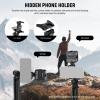 NEEWER Tripod for iPhone with Remote, Mini Flexible Phone Tripod Stand Vlog Selfie Stick with Phone Holder & Action Camera Adapter Compatible with iPhone GoPro Insta360 Samsung Digital Camera, TP35 view 4