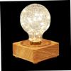 Angoily Led Wooden USB Desk Lamp Decorative Night Light for Bedroom Rechargeable Table Lamp Warm Light for Home Decor Study and Relaxation view 1