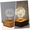 Angoily Led Wooden USB Desk Lamp Decorative Night Light for Bedroom Rechargeable Table Lamp Warm Light for Home Decor Study and Relaxation view 4