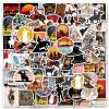 110 PCS Country Cowboy Stickers, Western Stickers Vinyl Waterproof Decal for Water Bottle Luggage Laptop Cell Phone Guitar Helmet Skateboard Bumper Scrapbook Gift for Girls Kids Teens Adults view 1