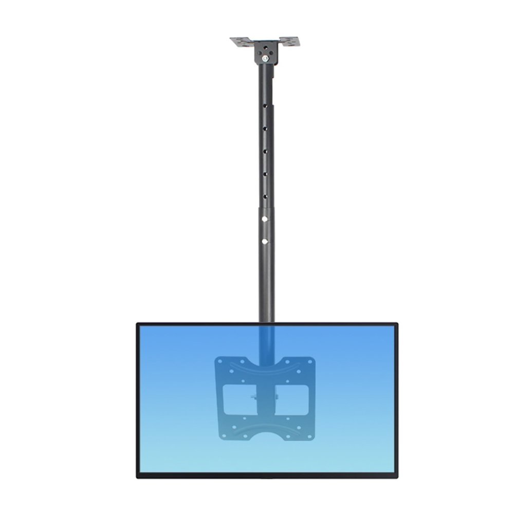 THEGA Adjustable Ceiling TV Mount Bracket - Adjustable Height Ceiling Mount for TV, Ceiling TV Mount Stand, 360 Degree Rotating Bracket for 20-32 Inch TV, Maximum VESA 200x200mm (Size : 0.5-0.85m)