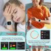 LogHog Kids Smart Watch Boys Girls 4G Tmobile Wi-Fi SIM Card Included Kids Smart Watches with Heartrate Temperature Pedometer Activity Tracker 2-Way Call Video Calling Whatsapp Line view 2