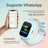 LogHog Kids Smart Watch Boys Girls 4G Tmobile Wi-Fi SIM Card Included Kids Smart Watches with Heartrate Temperature Pedometer Activity Tracker 2-Way Call Video Calling Whatsapp Line view 3