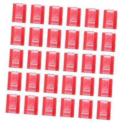Homoyoyo 100pcs Cable Clips for Cable Management Cord Holders Adhesive Wire Buckle Organizers