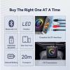MOREGAX M10 RGB Upgraded Bluetooth 5.4 Audio Receiver Transmitter for TV Home Stereo/Speakers Bluetooth Audio Adapter with Display, USB, RCA, 3.5 mm AUX, FM Radio Input/Output view 4