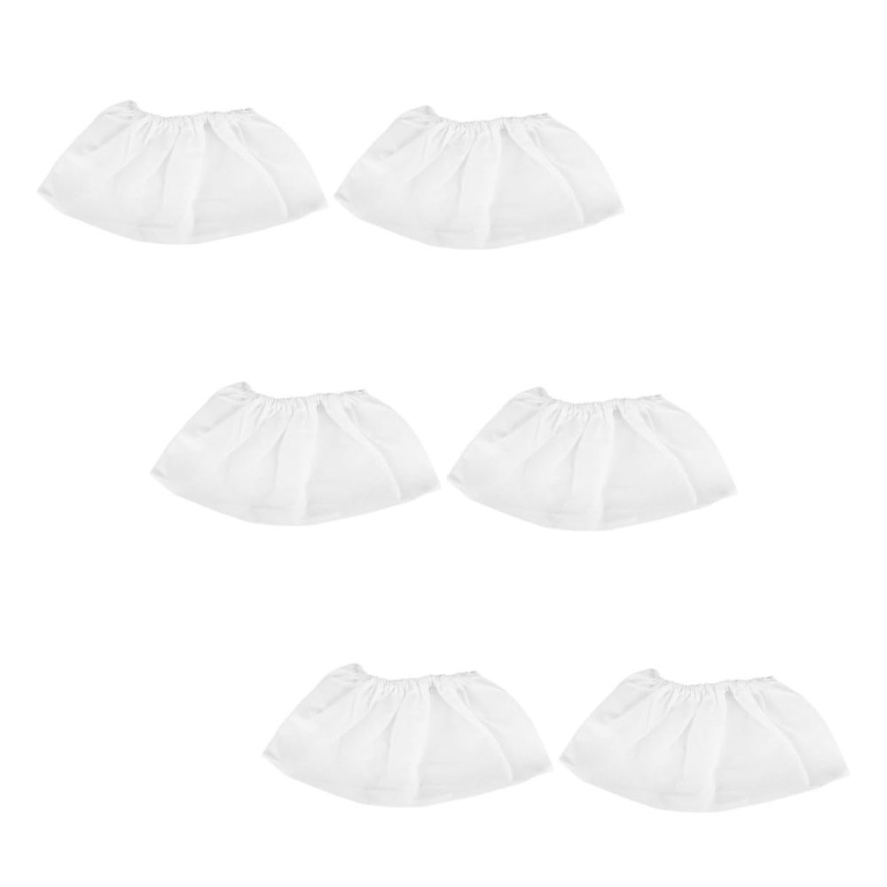 Healeved 6pcs Nail Collector Pouches Non-woven Dust Bags for Nail Vacuum Cleaner Easy to Install and Use Thickened Non-woven for Art Dust Collectors