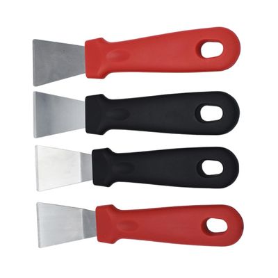 ULDIGI 4pcs Plastic Scraper Tool Ice Shovel for Kitchen Stain Removal Frost Removal Tools Stove Scraper Home Cleaning Utility Random Style
