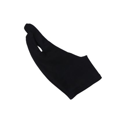 Didiseaon 2pcs Two Finger Drawing Gloves Artist's Sketch Glove Black Right Hand Fingerless for Drawing Tablet Painting Sketching