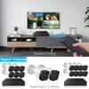 OOSSXX (Full HD-5MP Definition Wired Security Camera System Outdoor Home Video Surveillance Cameras CCTV Camera Security System Outside Surveillance Video Equipment Indoor, OSX-AHDB0601, DVR Kits view 3