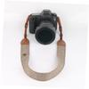 Veemoon 2pcs Camera Strap Comfortable Shoulder Neck Belt for Dslr Mirrorless Cameras Vintage Design for Outdoor Use Brown view 2