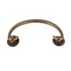 ECOLFE Antique Cabinet Drawer Handles, Kitchen Drawer Cabinet Door Furniture Handle Cabinet Antique Handle and Knob Box Case Cupboard Pull 102 * 65mm view 2