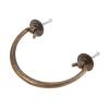 ECOLFE Antique Cabinet Drawer Handles, Kitchen Drawer Cabinet Door Furniture Handle Cabinet Antique Handle and Knob Box Case Cupboard Pull 102 * 65mm view 3