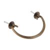 ECOLFE Antique Cabinet Drawer Handles, Kitchen Drawer Cabinet Door Furniture Handle Cabinet Antique Handle and Knob Box Case Cupboard Pull 102 * 65mm view 4