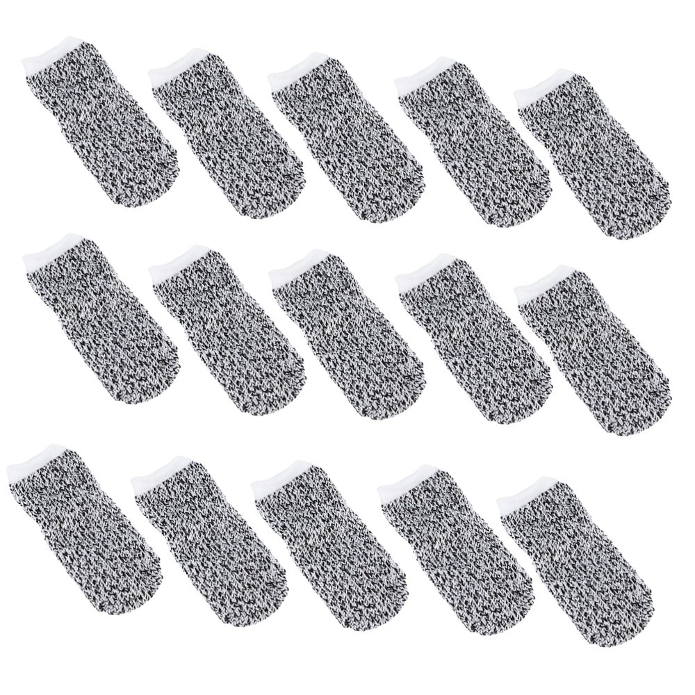 Outanaya 40pcs Cut Resistant Finger Protectors Durable Breathable Finger Sleeves for Safe Cooking Crafts and Gaming Lightweight for Added Safety and Comfort