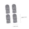Outanaya 40pcs Cut Resistant Finger Protectors Durable Breathable Finger Sleeves for Safe Cooking Crafts and Gaming Lightweight for Added Safety and Comfort view 2
