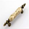 ECOLFE Antique Cabinet Drawer Handles, Antique Cabinet Handles Marble Vein Ceramic Drawer Cupboard Wardrobe Pulls Bronze Zinc Alloy Furniture Handle Knobs Pulls 76mm view 3