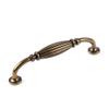 ECOLFE Antique Cabinet Drawer Handles, 2Pcs Zinc Alloy Wardrobe Door Handle Cupboard Tv Cabinet Drawer Golden Solid Handle Furniture Hardware, Bronze view 1