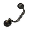 Antique Cabinet Drawer Handles, 2Pcs Retro Zinc Alloy Handle Cabinet Drawer Ring Handle Door Cabinet Double Hole Shoe Cabinet Double Seat Handle 2 (Color : 2) view 1
