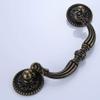 Antique Cabinet Drawer Handles, 2Pcs Retro Zinc Alloy Handle Cabinet Drawer Ring Handle Door Cabinet Double Hole Shoe Cabinet Double Seat Handle 2 (Color : 2) view 3