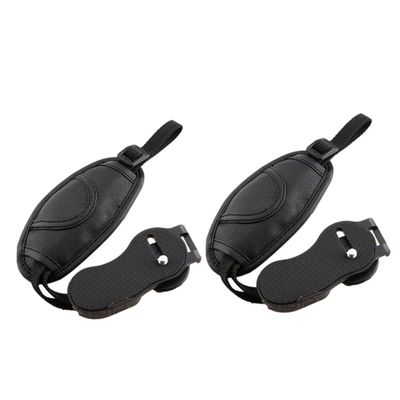 Veemoon 2pcs Non-slip Camera Wrist Strap Durable Pu Hand Strap for Dslr and Mirrorless Cameras Comfortable and Secure for Photography Enthusiasts