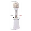 MAMA'S PEARL Universal E27 to E27 Lengthened Lamp Base 180 Degree Rotation Tube LED Light Bulb Extension Lamp Holder Head Conversion Socket view 2