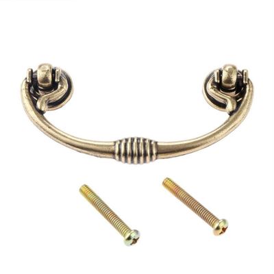 Antique Cabinet Drawer Handles, 2Pcs Antique Furniture Handles and Handles Drawer Door Pull Cupboard Handle Kitchen Knob Fittings 96Mm (Color : 96mm)