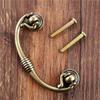 Antique Cabinet Drawer Handles, 2Pcs Antique Furniture Handles and Handles Drawer Door Pull Cupboard Handle Kitchen Knob Fittings 96Mm (Color : 96mm) view 3