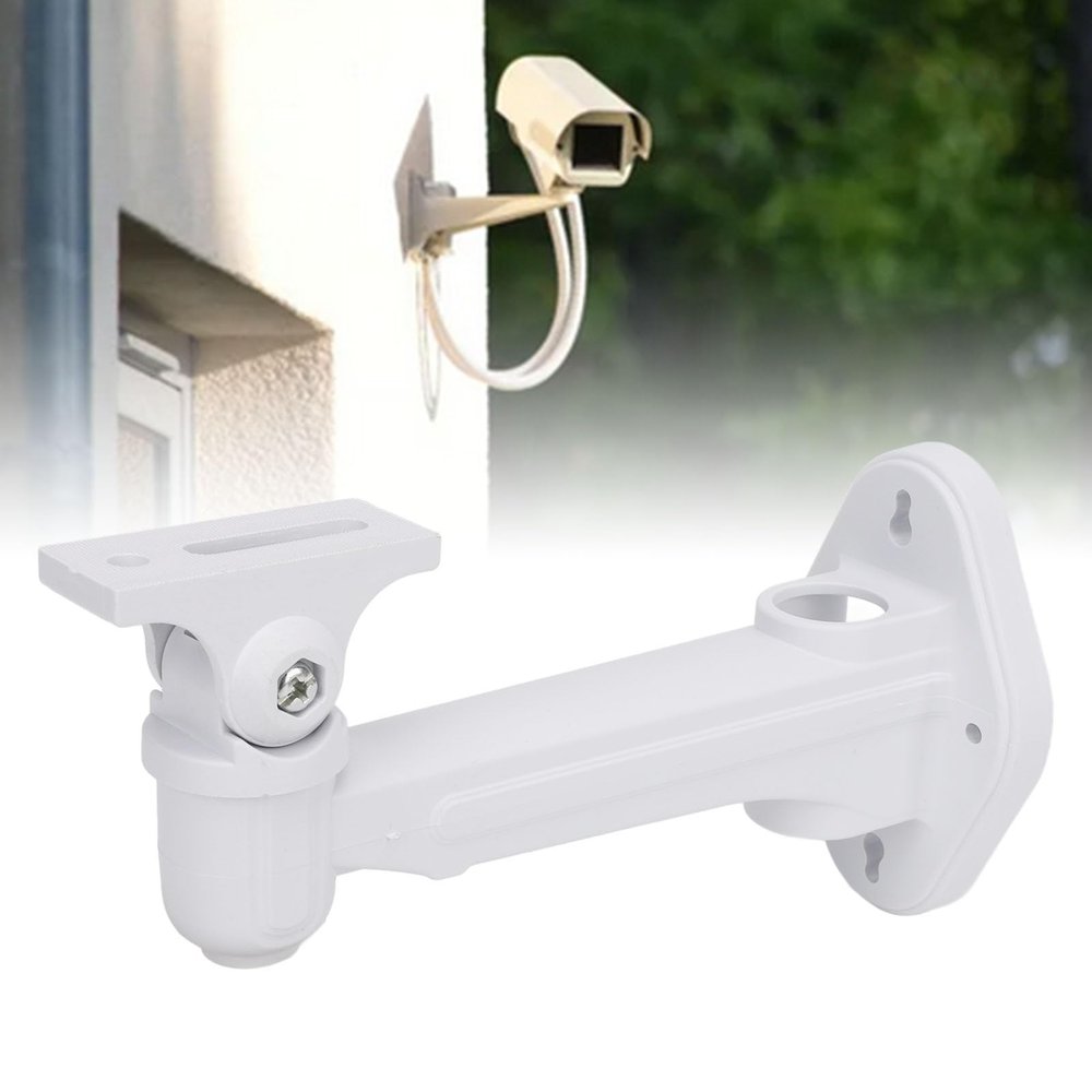 Universal Camera Bracket Wall Mount Camera Wall Mount Bracket 180 Deg Angle Adjustment, Indoor Outdoor CCTV Surveillance with Easy Installation