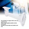 Universal Camera Bracket Wall Mount Camera Wall Mount Bracket 180 Deg Angle Adjustment, Indoor Outdoor CCTV Surveillance with Easy Installation view 4
