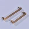 Antique Cabinet Drawer Handles, 2Pcs Wardrobe Handle Door Golden Brushed Wine Cabinet Cabinet Furniture Hardware 128Mm (Color : 128mm) view 3