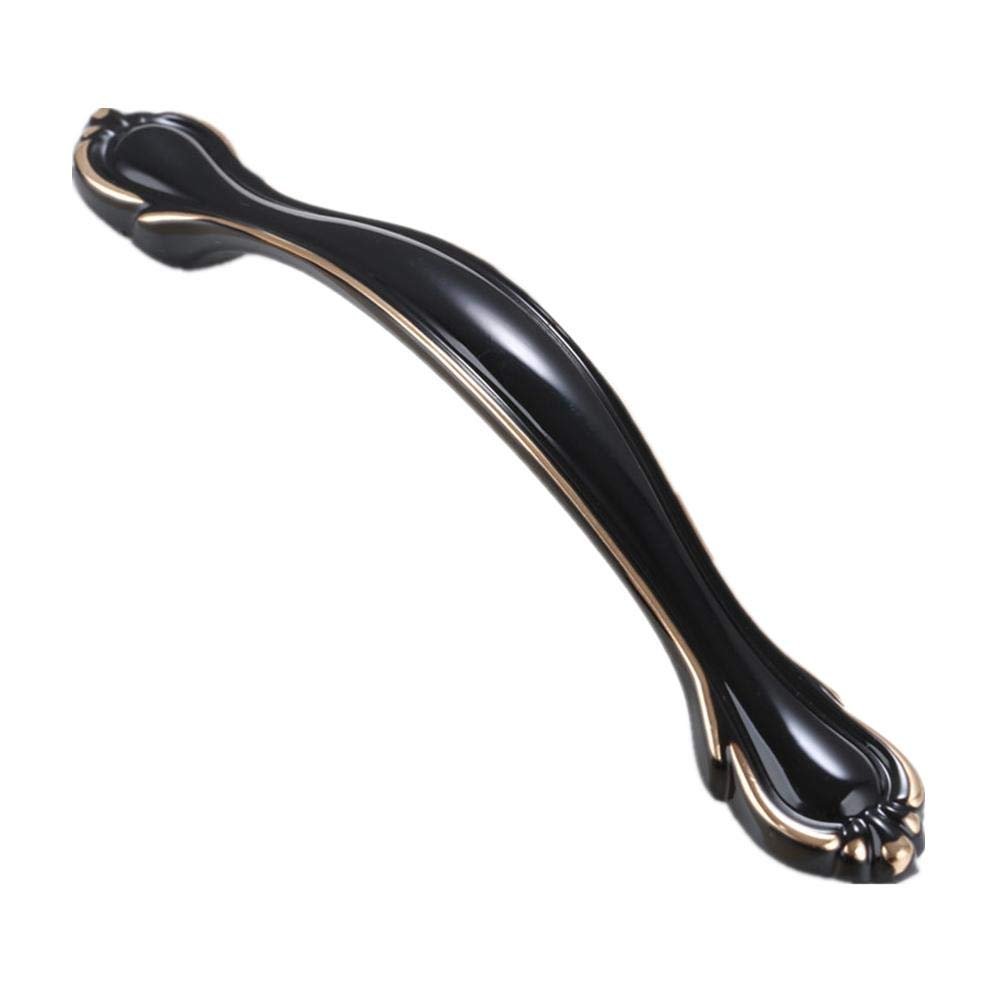 Antique Cabinet Drawer Handles, 2Pcs Furniture Handles Pull Wardrobe Door Pulls Dresser Drawer Handles Kitchen Cupboard 96Mm (Color : 128mm)