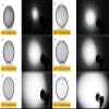 7inch 18cm Standard Reflector Diffuser with Degree Honeycomb Grid, Compatible with Bowens Mount Studio Light Strobe Flash (Standard Reflector+40x Honeycomb Grid+White Standard Reflector Cloth) view 3