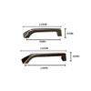 Antique Cabinet Drawer Handles, Wardrobe 2Pcs Pure Copper Handle Gold Copper Color Cabinet Wardrobe Handle 96Mm (Color : 1 128mm) view 2