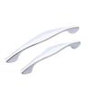 Antique Cabinet Drawer Handles, 2Pcs Hardware Indoor Curved Handle Door Handle Solid Base Cabinet Handle 96 Coffee (Color : 128 Fuji White) view 1