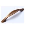 Antique Cabinet Drawer Handles, 2Pcs Hardware Indoor Curved Handle Door Handle Solid Base Cabinet Handle 96 Coffee (Color : 128 Fuji White) view 4